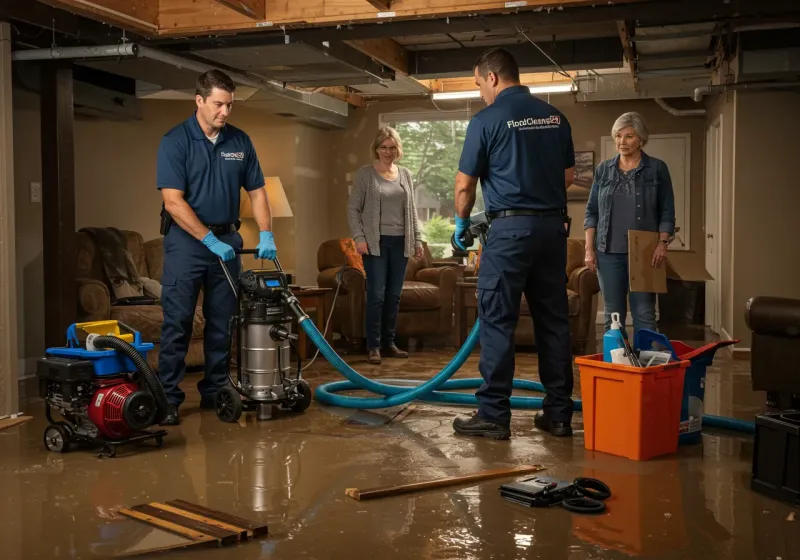 Basement Water Extraction and Removal Techniques process in Gorman, NC